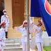 东盟成立55周年升旗仪式8月8日在河内隆重举行