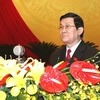 越共中央政治局委员、党中央书记处常务书记张晋创