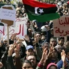 在利比亚的示威游行