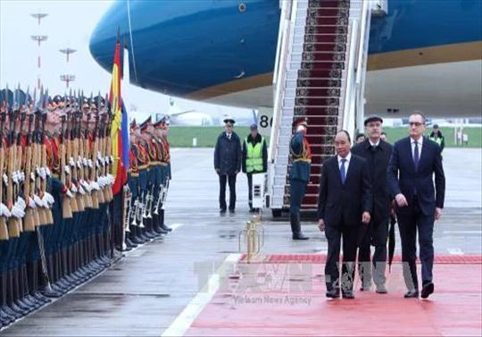 Prime Minister Arrives In Moscow For Russia Visit 