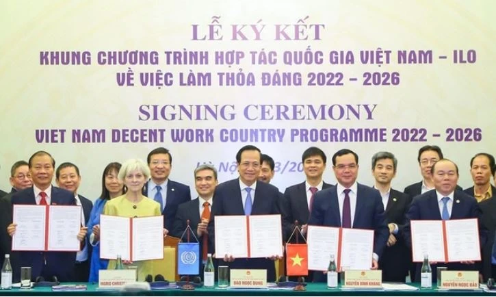 Vietnam, ILO highlight 3 priorities of Decent Work Country Programme | Vietnam+ (VietnamPlus)