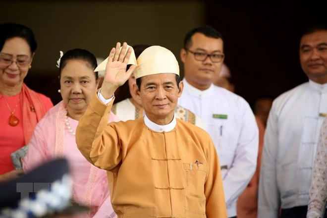 Myanmar President pledges to promote national development | Vietnam+ ...