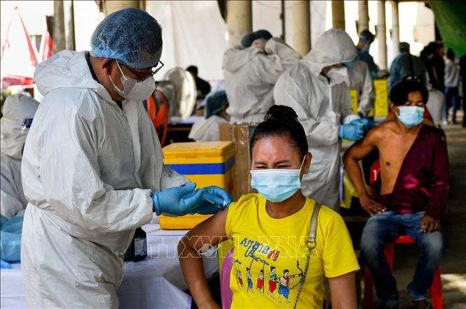 Covid-19 Vaccination Drives Ongoing In Cambodia, Malaysia 