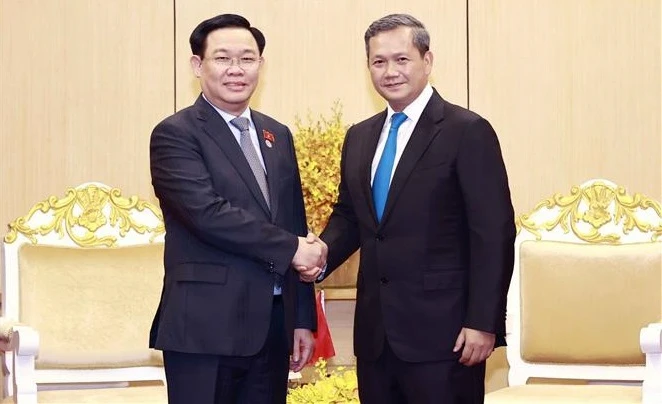 NA Chairman meets high-ranking Cambodian military officer in Phnom Penh ...