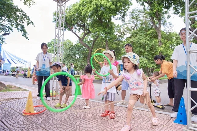 Family festival in Hanoi improve awareness of children drowning ...