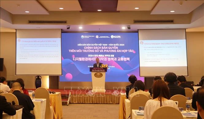 Việt Nam và Hàn Quốc thảo luận thách thức bản quyền trong môi trường kỹ thuật số