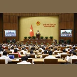 Vue de la 7e session de l’Assemblée nationale de la 15e législature. Photo: VNA