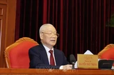 Le secrétaire général du Parti communiste du Vietnam Nguyen Phu Trong. Photo : VNA