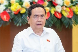 Permanent Vice Chairman of the NA Tran Thanh Man will deliver the opening speech at the 33rd session of the NA Standing Committee. (Photo: VNA)
