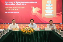 Quang Tri Marathon 2024’s organising board announced on May 27 that the event will take place on June 15-16. (Photo courtesy of the organising board)