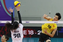 With the latest victory, Vietnam (in yellow) have gained the championship of the AVC Challenge Cup for Women for the second time. (Photo: AVC)