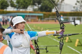 Do Thi Anh Nguyet hopes to find an Olympic ticket at the Antalya 2024 Hyundai Archery World Cup. (Photo: VNS)
