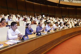 Legislators at the seventh session of the National Assembly (Photo: VNA)