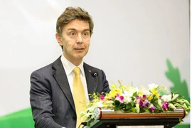 L'ambassadeur et chef de la délégation de l'UE au Vietnam, Julien Guerrier. Photo: VNA