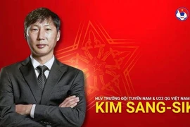 Sudcoreano Kim Sang-sik será nuevo entrenador de selección nacional de fútbol vietnamita. (Fuente:VFF)