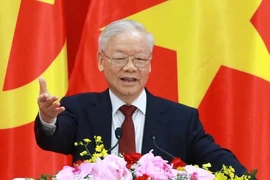 El secretario general del Partido Comunista de Vietnam, Nguyen Phu Trong. (Fuente:VNA)