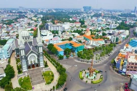 El mercado inmobiliario satélite de Ciudad de Ho Chi Minh está atrayendo fuertemente flujos de capital extranjero. (Fuente: thoibaonganhang.vn)