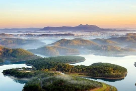 La province de Lam Dong dans les Hauts Plateaux du Centre vise à devenir un paradis du tourisme vert d'ici 2030. Photo : journal Lam Dong