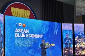 Lors du lancement du projet, le représentant résidant du PNUD en Indonésie, Norimasa Shimomura, a souligné l'importance de l'unité dans les efforts visant à exploiter le potentiel de l'économie bleue de l'ASEAN. Photo : VNA