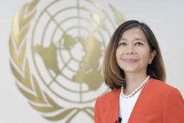 La coordinatrice résidente des Nations Unies au Vietnam, Pauline Tamesis. Photo : Bureau de l'ONU au Vietnam