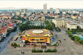 Un rincón de la ciudad de Bac Giang visto desde arriba. (Foto; VNA(