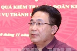 Nguyen Van Yen, ancien chef adjoint de la Commission centrale des affaires intérieures du Parti. Photo : VNA
