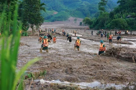 Vietnam battles aftermath of typhoon Yagi