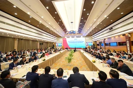 Overview of the National Conference of Vietnamese Entrepreneurs and Business Associations in 2023 - Illustrative image (Photo: VNA)