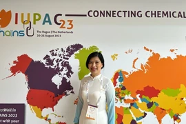 Nguyen Thi Kim Thanh honoured IUPAC 2023 distinguished women in chemistry or chemical engineering (Photo: VNA)