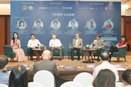 At the cross-border e-commerce forum co-organised by Amazon Global Selling Vietnam and the Vietnam E-commerce Association (VECOM) on June 27 (Photo: VNA)