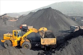 At a coal mining site (Photo: VNA)