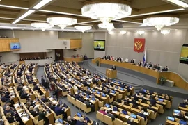 At a session of the Russian State Duma in Moscow. (Photo: AFP/VNA)