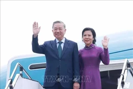 Party General Secretary To Lam and his spouse leave Kuala Lumpur for Hanoi, concluding their three-day official visit to Malaysia. (Photo: VNA)