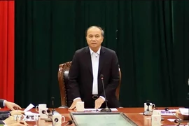 Nguyen Van Tri, ex presidente del Comité Popular de la provincia norteña de Vinh Phuc (Foto: VNA)