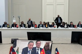 Party General Secretary and State President To Lam attends and delivers a speech at a session on reformed multilateralism. (Photo: VNA)