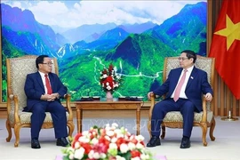 Le Premier ministre reçoit un haut responsable du Laos