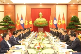 Le SG du Parti et président lao Thongloun Sisoulith en visite d’Etat au Vietnam