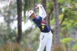 SEA Games golf champion Le Khanh Hung (Photo: Vietnamnet.vn)