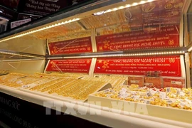 The State Bank of Vietnam (SBV) has announced a morning auction of 16,800 taels of its SJC gold bars in Hanoi on May 16. (Photo: VNA)
