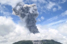Ibu volcano in Indonesia (Photo: AFP)