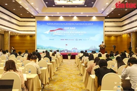 An overview of the press conference on the Festival for Peace in Hanoi on May 31 (Photo: VNA)