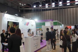 At K-Med Expo Vietnam 2024 (Photo: baoquocte.vn)