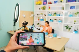 Many Vietnamese sellers have been discovering the advantages of livestream-based e-commerce. (Photo: VIR)
