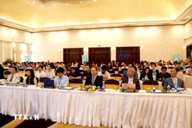 Nearly 300 domestic and foreign scientists as well as local researchers and students attend the 10th International Conference in Vietnam on the Development of Biomedical Engineering that opens on July 25 in Binh Thuan province. (Photo: VNA)