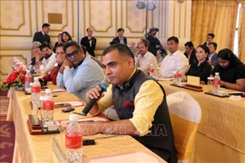 Representatives from Indian tourist businesses attend the conference in the Central Highland provinces of Lam Dong. (Photo: VNA) 