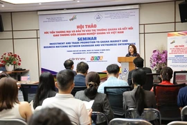 At the trade and promotion seminar in Ho Chi Minh City on September 25. (Photo: VGP)