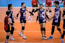 LPBank Ninh Binh finish second in the 2024 Asian Women’s Club Volleyball Championship on September 29 in Thailand. (Photo: AVC)