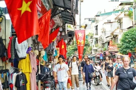 Tourists in Hanoi on the National Day (September 2 (Photo: VNA)