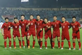 Vietnamese men's football is set to enter the top eight in Asia and qualify for World Cup. (Photo: VNA)