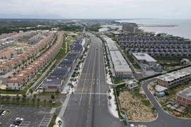 The coastal urban and entertainment complex along the DT 994 route, connecting Vung Tau, Long Hai, Phuoc Hai, Ho Tram, Phuoc Thuan, and Binh Thuan. (Photo: VNA)